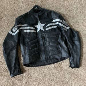 Captain America Motorcycle Jacket